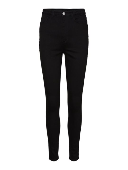 VMSANDRA SHR SKINNY JEANS BLAC