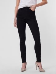 VMSANDRA SHR SKINNY JEANS BLAC