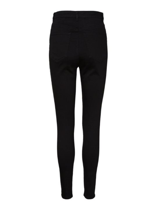 VMSANDRA SHR SKINNY JEANS BLAC