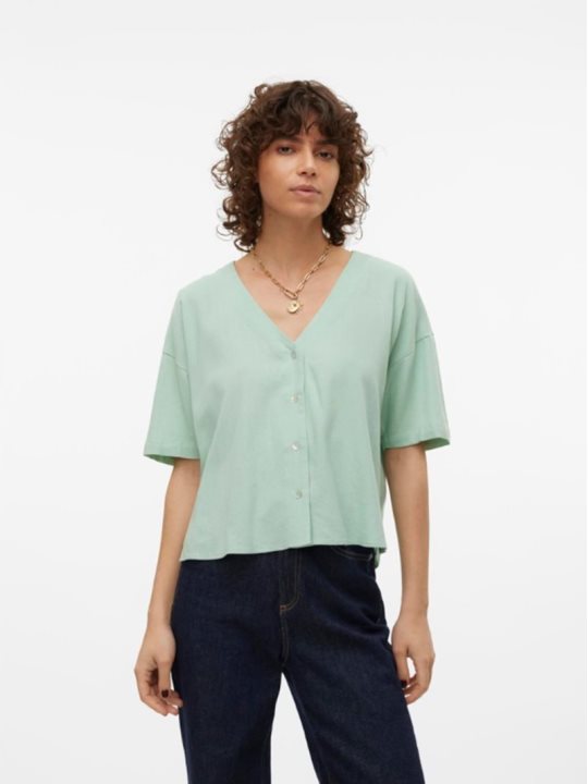 VMJESMILO 2/4 SHIRT WVN GA NOO