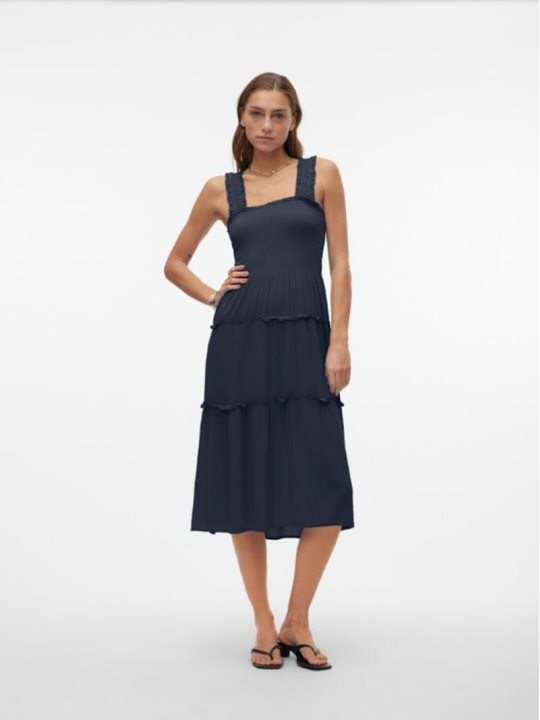 VMMENNY SL SMOCK CALF DRESS WV