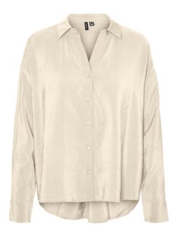 VMQUEENY LS OVERSIZE SHIRT WVN