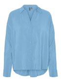 VMQUEENY LS OVERSIZE SHIRT WVN