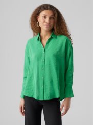 VMQUEENY LS OVERSIZE SHIRT WVN