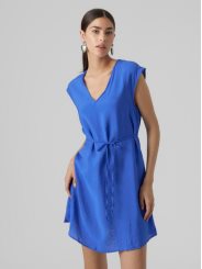 VMIRIS S/L V-NECK SHORT DRESS 
