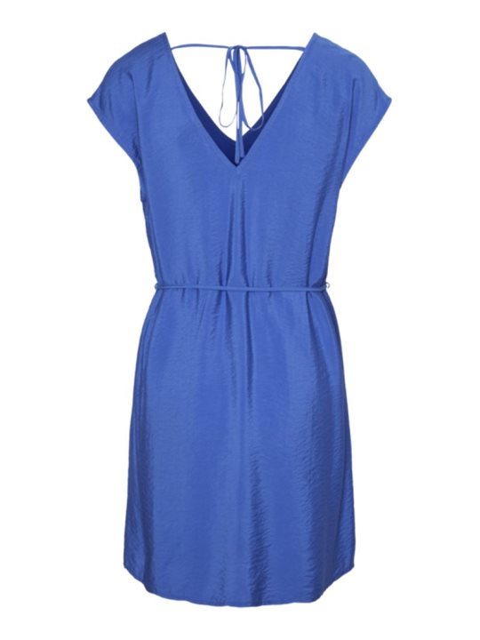 VMIRIS S/L V-NECK SHORT DRESS 