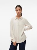 VMVERA LS LINEN OVERSIZED SHIR
