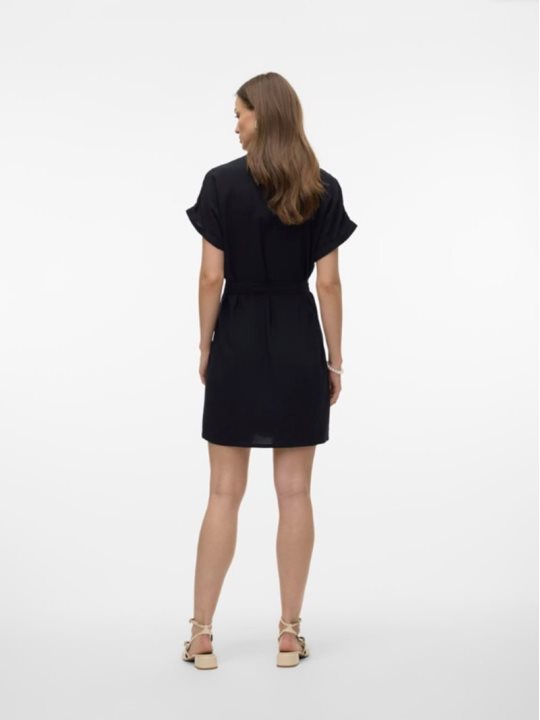 VMEASY JOY S/S SHIRT DRESS WVN