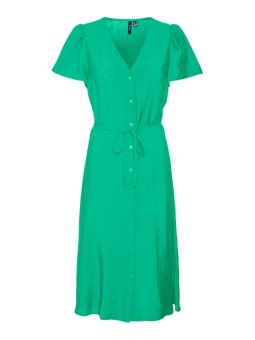VMJOSIE SS CALF SHIRT DRESS WV