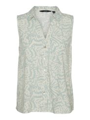 VMMYMILO SL V-NECK SHIRT WVN  