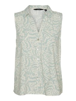 VMMYMILO SL V-NECK SHIRT WVN  