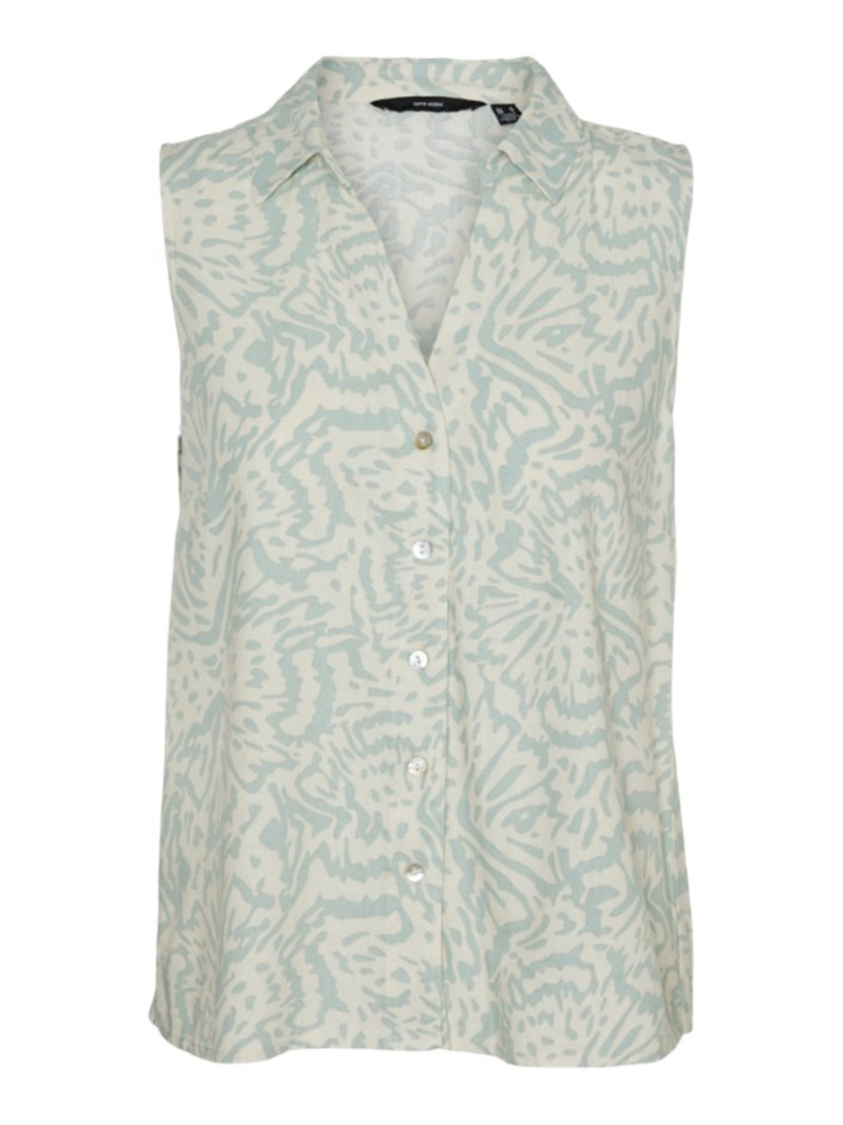 VMMYMILO SL V-NECK SHIRT WVN  