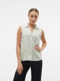 VMMYMILO SL V-NECK SHIRT WVN  