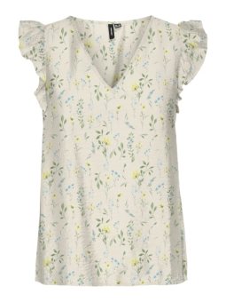 VMJOSIE SL V-NECK TOP WVN GA