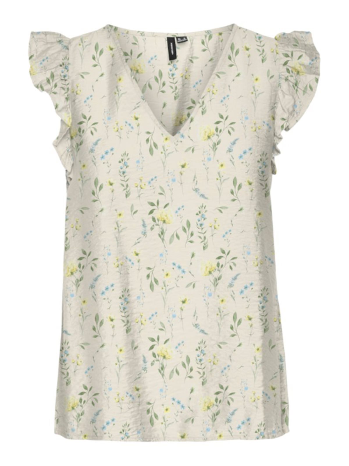 VMJOSIE SL V-NECK TOP WVN GA