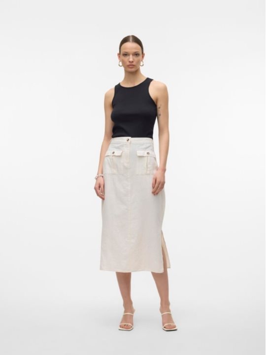 VMLUNA POCKET HW 7/8 SKIRT WVN