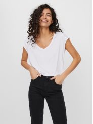 VMFILLI SS V-NECK TEE GA NOOS