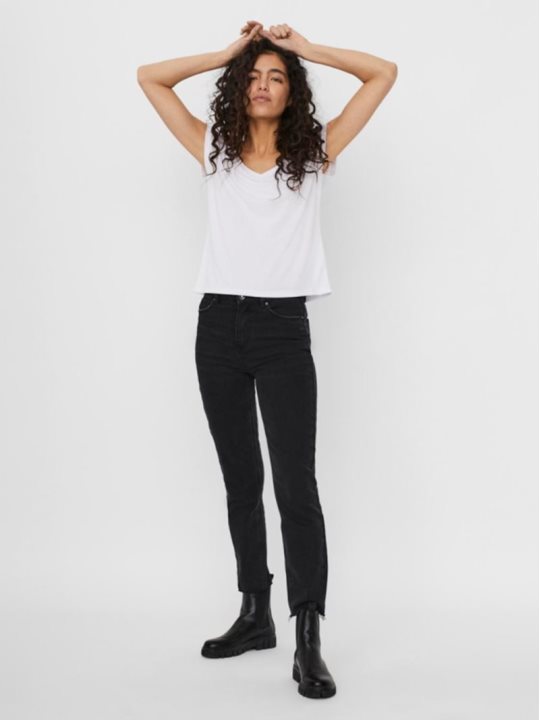 VMFILLI SS V-NECK TEE GA NOOS