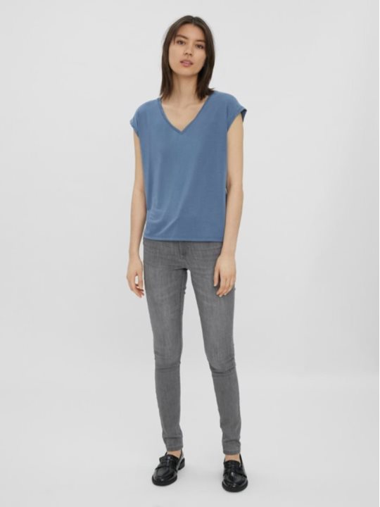 VMFILLI SS V-NECK TEE GA NOOS