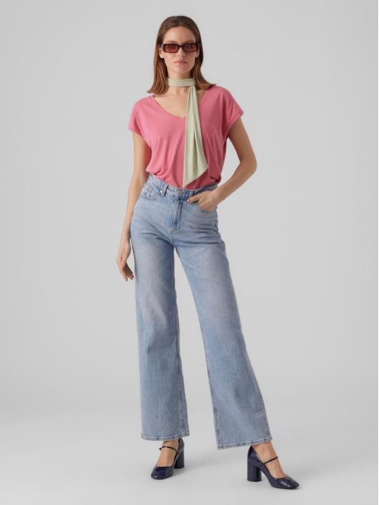 VMFILLI SS V-NECK TEE GA NOOS