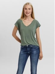 VMFILLI SS V-NECK TEE GA NOOS