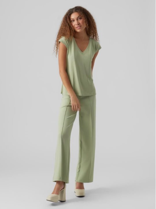 VMFILLI SS V-NECK TEE GA NOOS