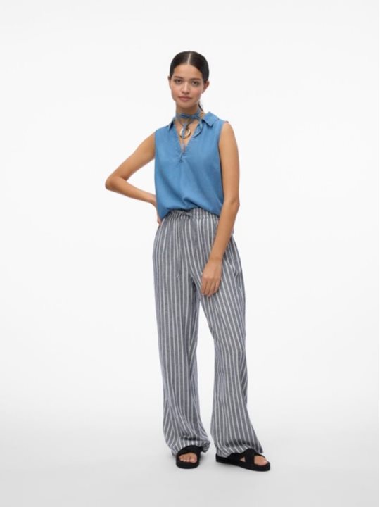 VMHARPER SL COLLAR SHORT TOP G