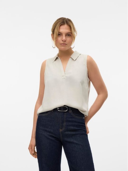 VMHARPER SL COLLAR SHORT TOP G