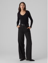 VMEVIE LS V-NECK PULLOVER GA N