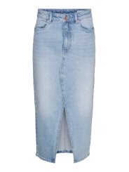 VMVERI HR CALF DENIM SKIRT GA 