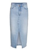 VMVERI HR CALF DENIM SKIRT GA 