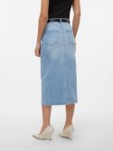 VMVERI HR CALF DENIM SKIRT GA 