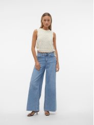 VMBALI SL O-NECK STRING TOP