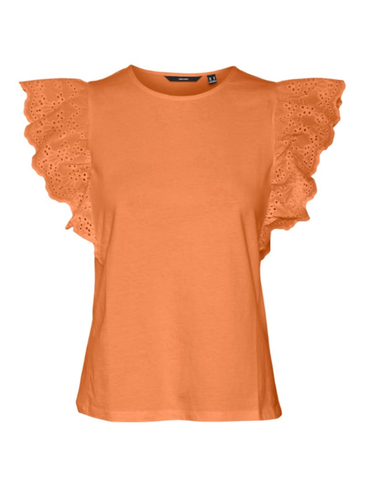 VMHANNE SS LACE TOP JRS SPE GA